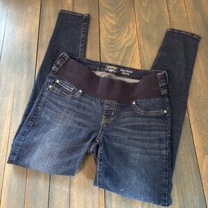 Levi Jeans Blue Baby Bump Maternity Skinny Denim Signature Gold - Small (Y8)